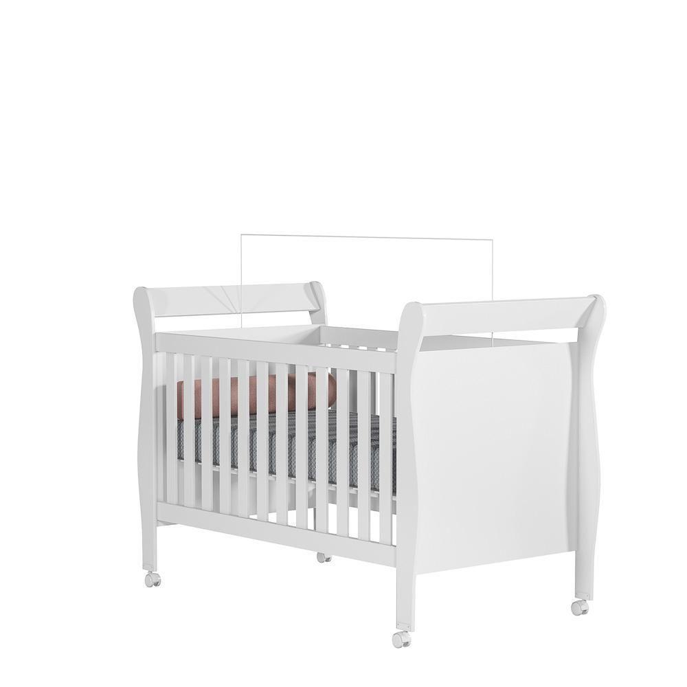 Berço Minicama Doce Sonho Branco - Tudo De Móveis - 1