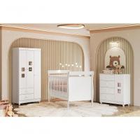 Berço Minicama Doce Sonho Branco - Tudo De Móveis - 3