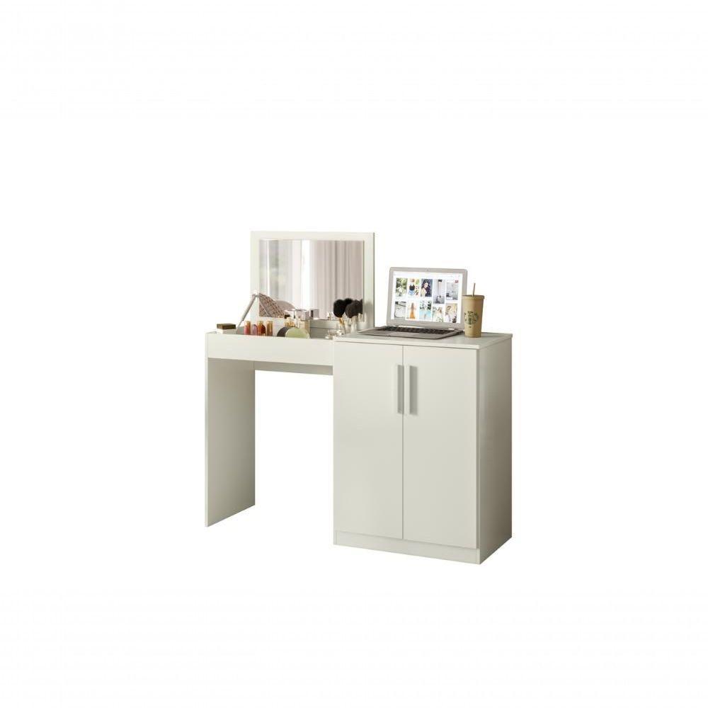 Mesa Multiuso Cleo Off White - Tudo De Móveis - 1