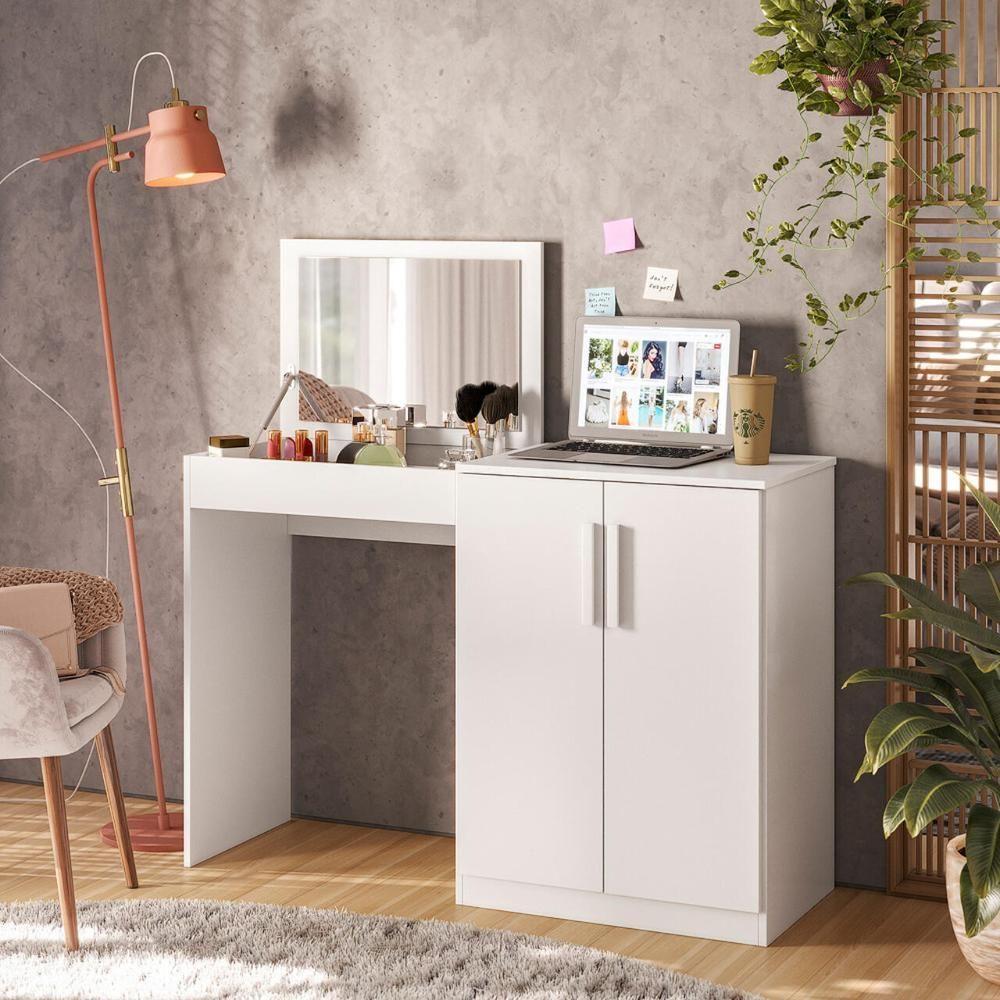 Mesa Multiuso Cleo Branca - Tudo De Móveis - 2