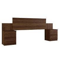 Cabeceira Majestade Colchão 1,40m E 1,60m Imbuía - 3