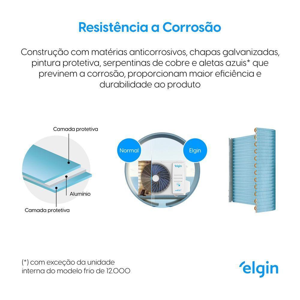 Ar Condicionado Elgin 12.000 Btus Frio Eco Inverter Ii R32 220v Wifi 1 Unidade - 10
