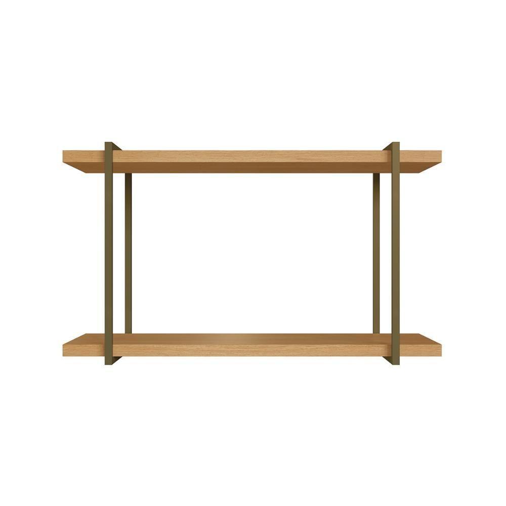 Mesa De Escritório Genialflex Kit Armário Prateleira Sav-bco - 6