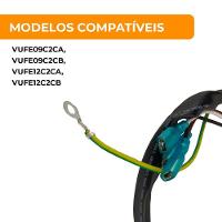 Motor Ventilador Ydl35-6h Condensadora Barril 9.000 E 12.000 Btus Elgin - 7