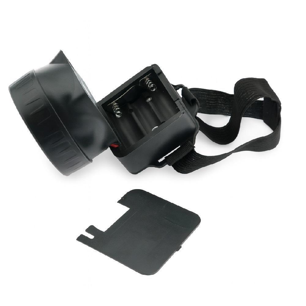 Lanterna De Cabeça 7 Super Leds Ajustável Para Ciclismo, Trilha, Camping E Pesca - A Pilha - 8