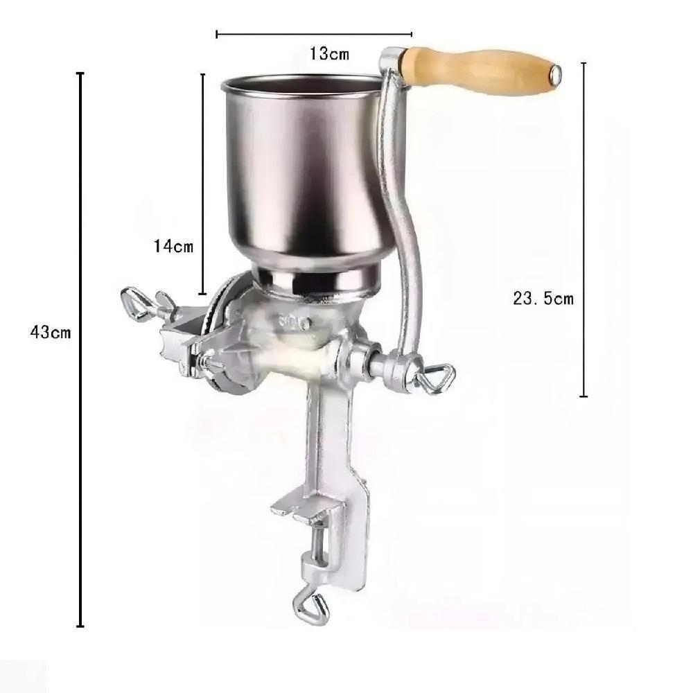 Moedor Manual De Ferro Fundido Para Cereais E Grãos – Resistência, Tradição E Sabor Artesanal Em Cada Moagem - 9