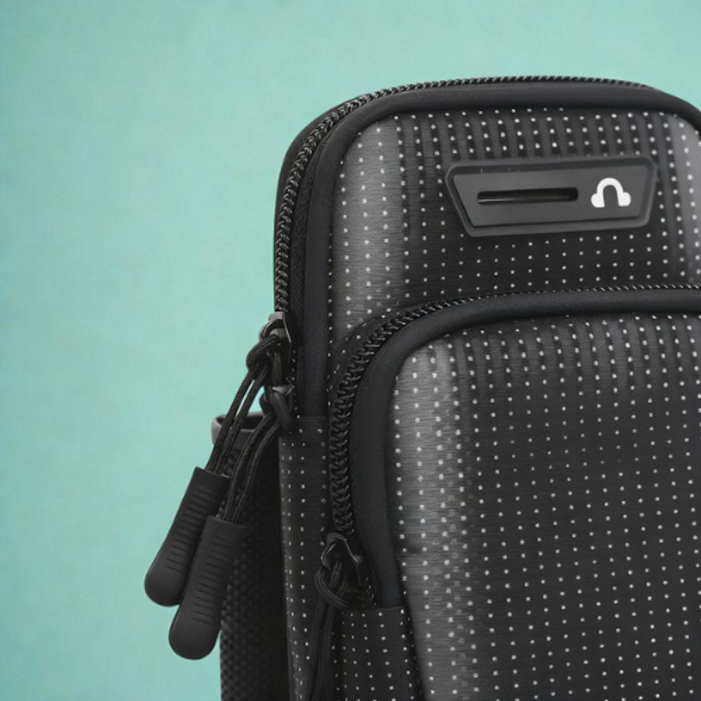 Bolsa Esportiva Para Celular Corrida Academia Com Alça Ajustável E Fone De Ouvido - 5
