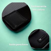 Bolsa Esportiva Para Celular Corrida Academia Com Alça Ajustável E Fone De Ouvido