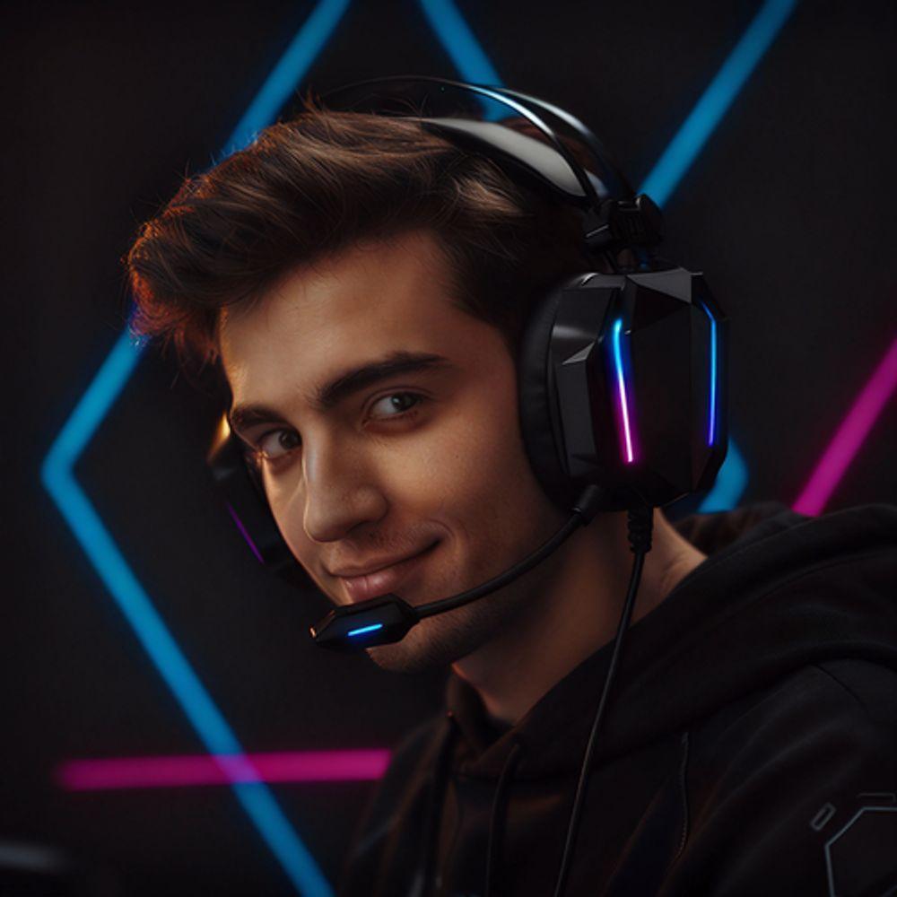 Fone Gamer Y09 Com Microfone, Som Estéreo E Cabo Reforçado Plug And Play - 7