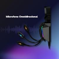 Fone Gamer Y09 Com Microfone, Som Estéreo E Cabo Reforçado Plug And Play - 5