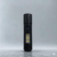 Lanterna Recarregável Com Luz Lateral – Potência, Versatilidade E Segurança Em Suas Mãos - Bivolt - 2