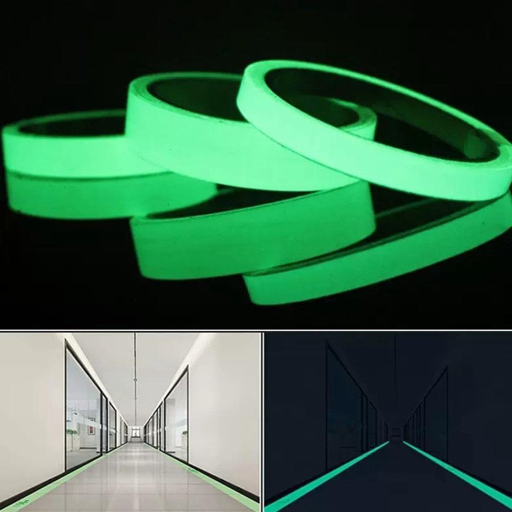Fita Adesiva Neon Fluorescente 3 Metros – Brilha No Escuro E Dá Show Em Festas E Decorações - 4