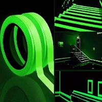 Fita Adesiva Neon Fluorescente 3 Metros – Brilha No Escuro E Dá Show Em Festas E Decorações - 3