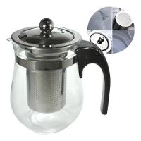 Chaleira De Vidro Com Infusor Inox 500ml – Elegância, Sabor E Sofisticação Em Cada Infusão - 2