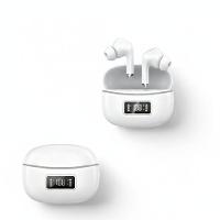Fone De Ouvido Bluetooth Airpods T-206 Com Tela Led E Estojo Recarregável Usb Branco - 2