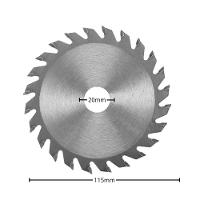 Kit 2 Discos De Serra Circular Profissional 4.1-2” 115mm 24 Dentes Wídea Para Madeira E Mdf - 6