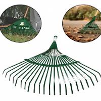 Vassoura Rastelo De Metal Com 22 Dentes – Resistência E Eficiência Para Jardinagem Profissional - (cabo Não Incluso) - 6