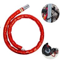 Cadeado Articulado Reforçado 95cm Com Chave Tetra – Segurança Profissional Para Moto, Bike E Portão - 2