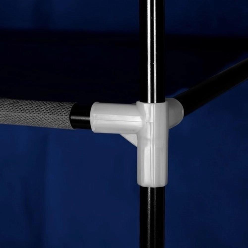 Guarda Roupa Portatil Dobravel Cabideiro Arara Grande Organizador Prateleiras Armario - 4
