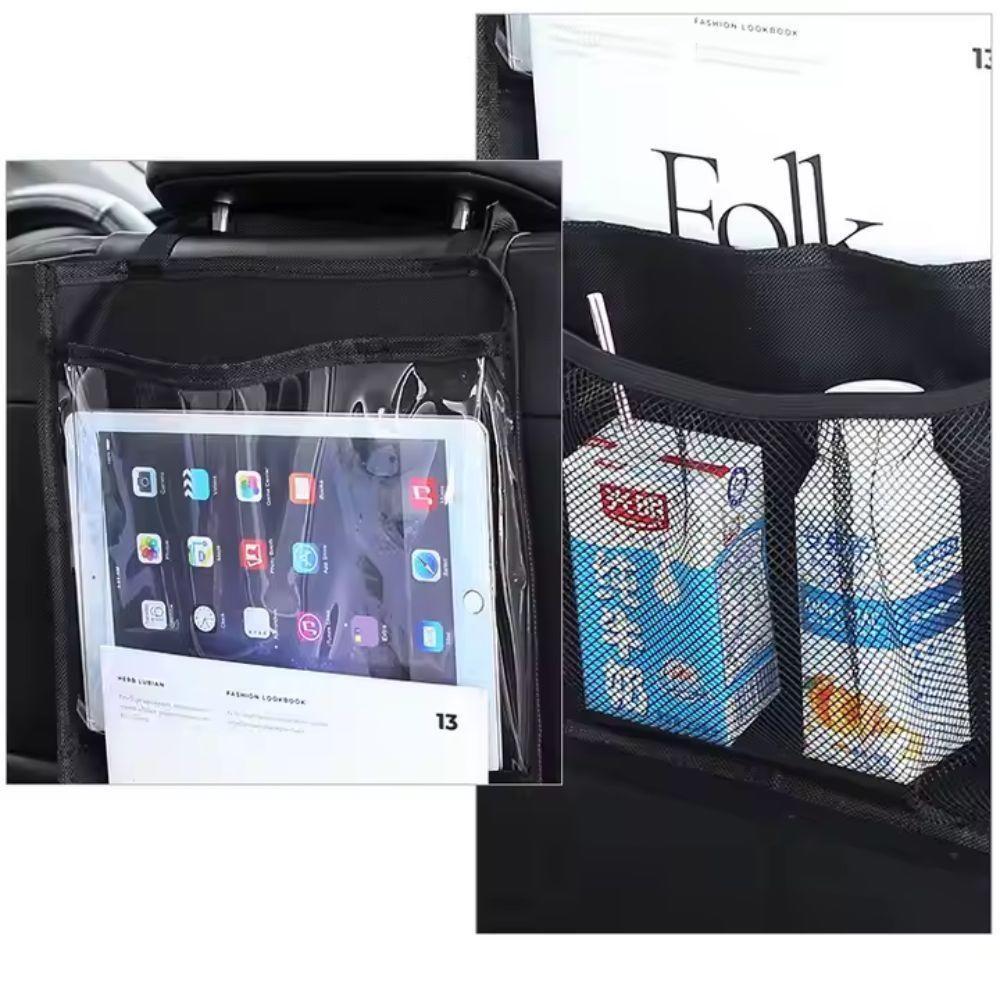 Organizador Carro Bebe Crianca Case Porta Tablet Celular Encosto Automotivo Suporte Treco Livros - 3