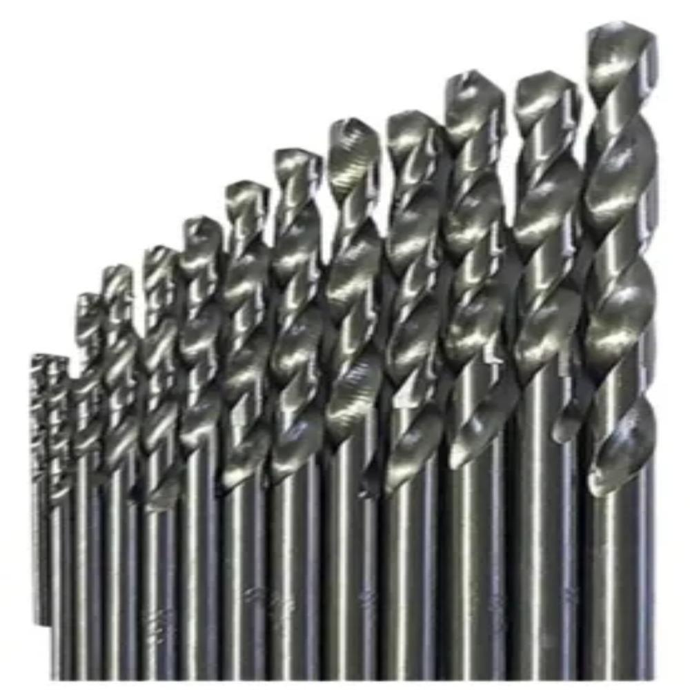 Jogo Brocas 13 Peças Com Estojo Aco Rapido Kit Perfuracao Metal Plastico Furadeira Parafusadeira Multitamanhos Profissio - 4