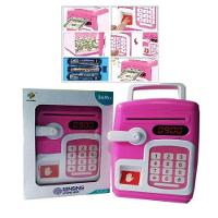 Cofre Digital Senha Eletronico Automatico Impressao Digital Cofrinho Infantil Biometria Teclado - 6