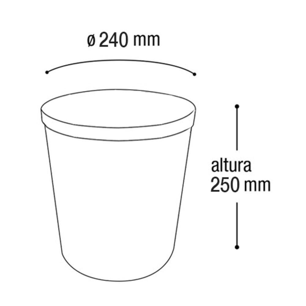 Lixeira Infantil Patati Patata Cesto Lixo 10 Litros Quarto Banheiro Bebe Crianca Escola Presente Multiuso Diversao E Org - 4