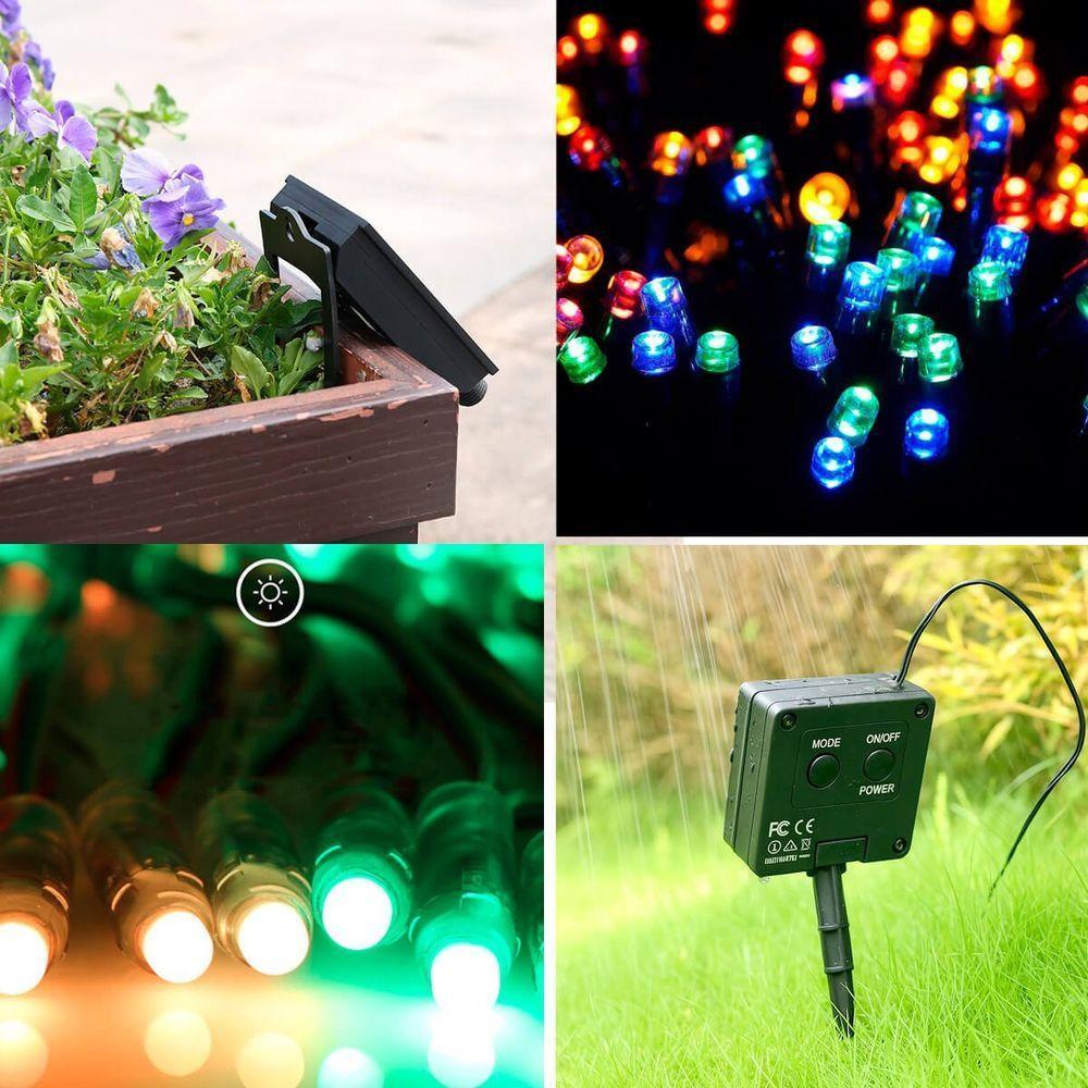 Pisca Pisca Cordão Led Solar Decorativo 10m 100 Lâmpadas - 4