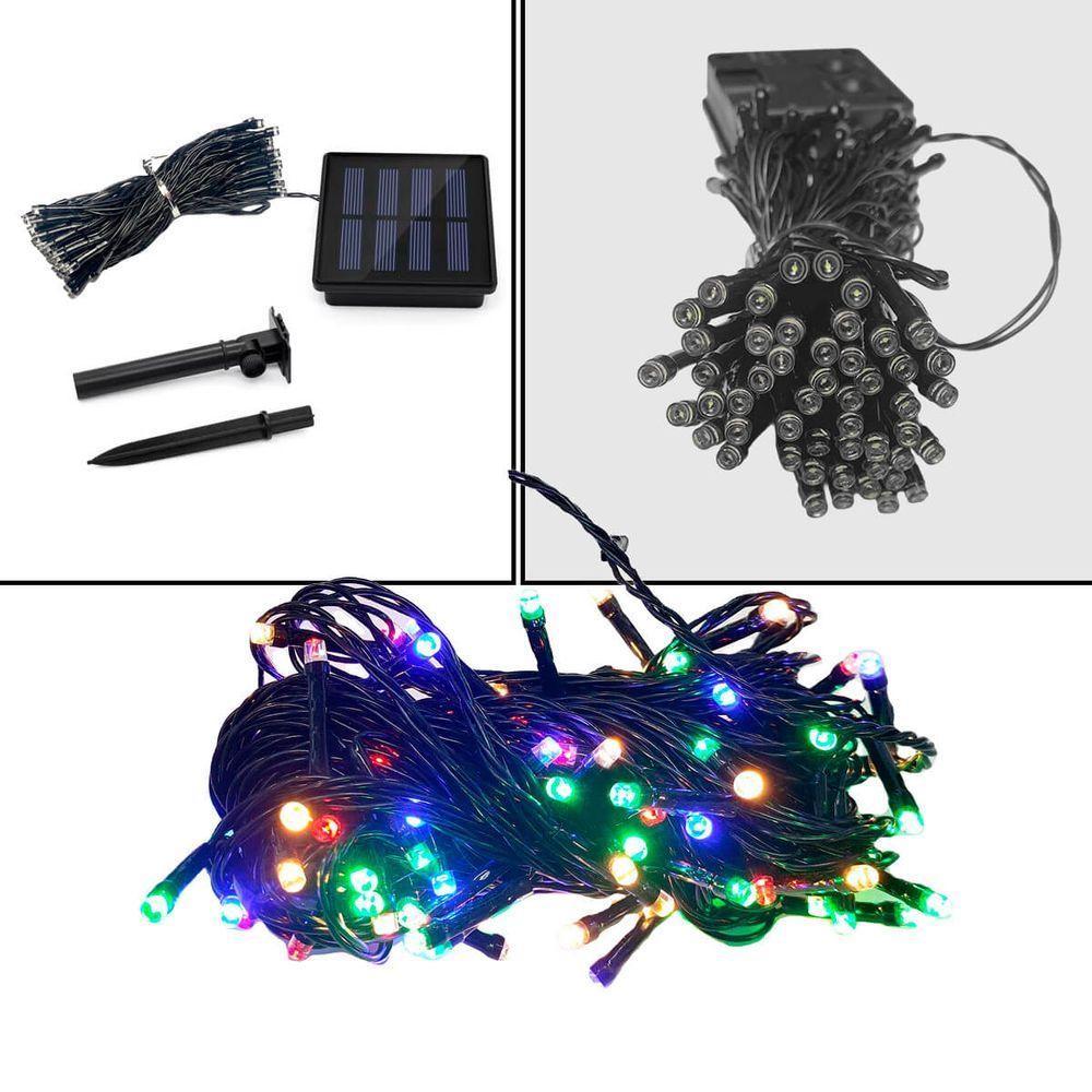 Pisca Pisca Cordão Led Solar Decorativo 10m 100 Lâmpadas - 5