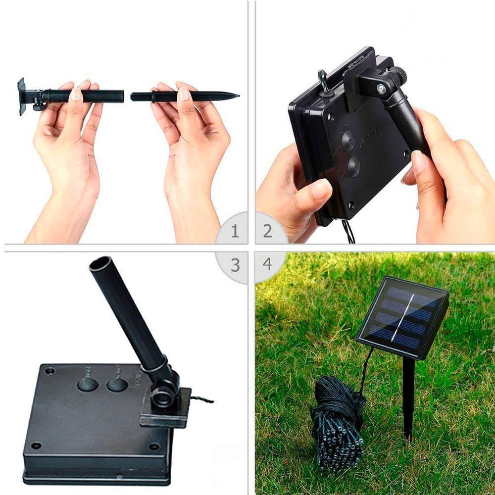 Pisca Pisca Cordão Led Solar Decorativo 10m 100 Lâmpadas - 7