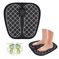 Massageador Pes Eletrico Shiatsu Magnetico Tapete Estimulador Foot Massager Pernas Relaxamento Muscular Portatil Alivio