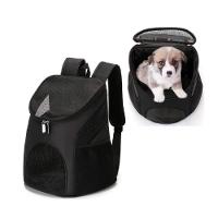 Mochila Pet Bolsa Transporte Caes Gatos Cachorros Bag Dog Mala Viagem Canguru Multiuso Preta Conforto - 1