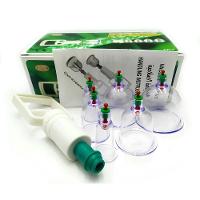 Kit Ventosas 6 Copos Com Bomba Ventosaterapia Massoterapia Chines Acupuntura Terapia Succao Estetica Praticidade E Confo - 2