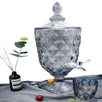 Suqueira Grande Para Bebidas Casamento Festa Cristal 3 Litros Dispenser Vidro Agua Beleza E Funcionalidade Juntas - 7