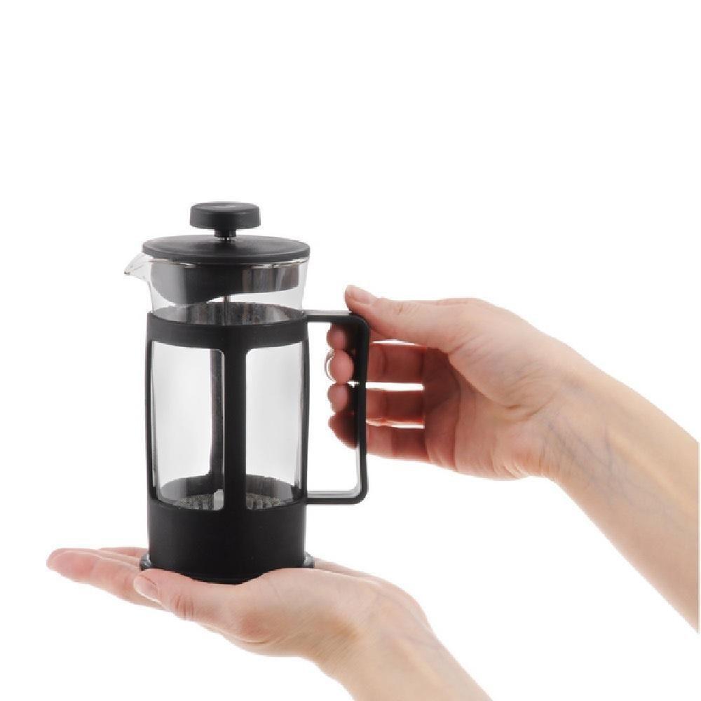 Cafeteira Francesa Prensa Chaleira Vidro Cremeira Cafe Cha Cappuccino Bule French Press 300ml Prepare Bebidas Perfeitas - 3