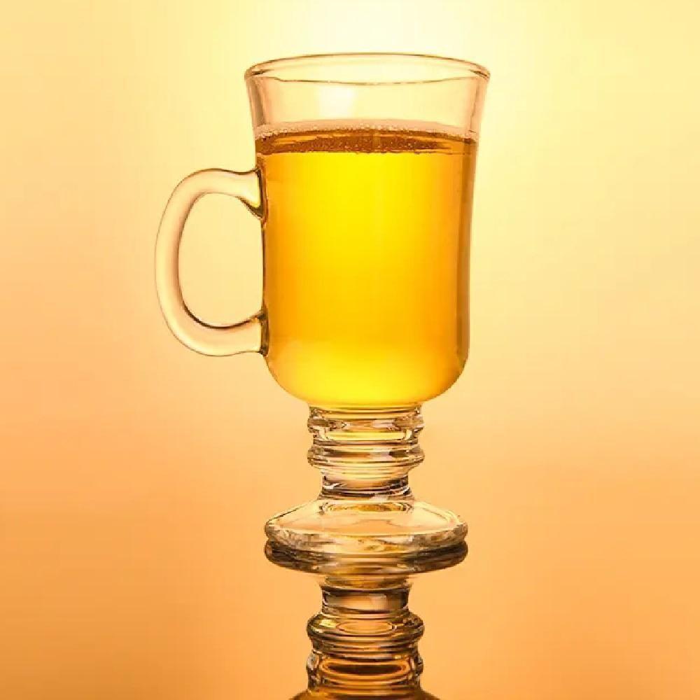 Kit 6 Caneca Vidro Alta Para Cappuccino Cafe Chocolate Dolce Gusto Coffe 230ml Bar Restaurante Royal Xicara Design Sofis - 2