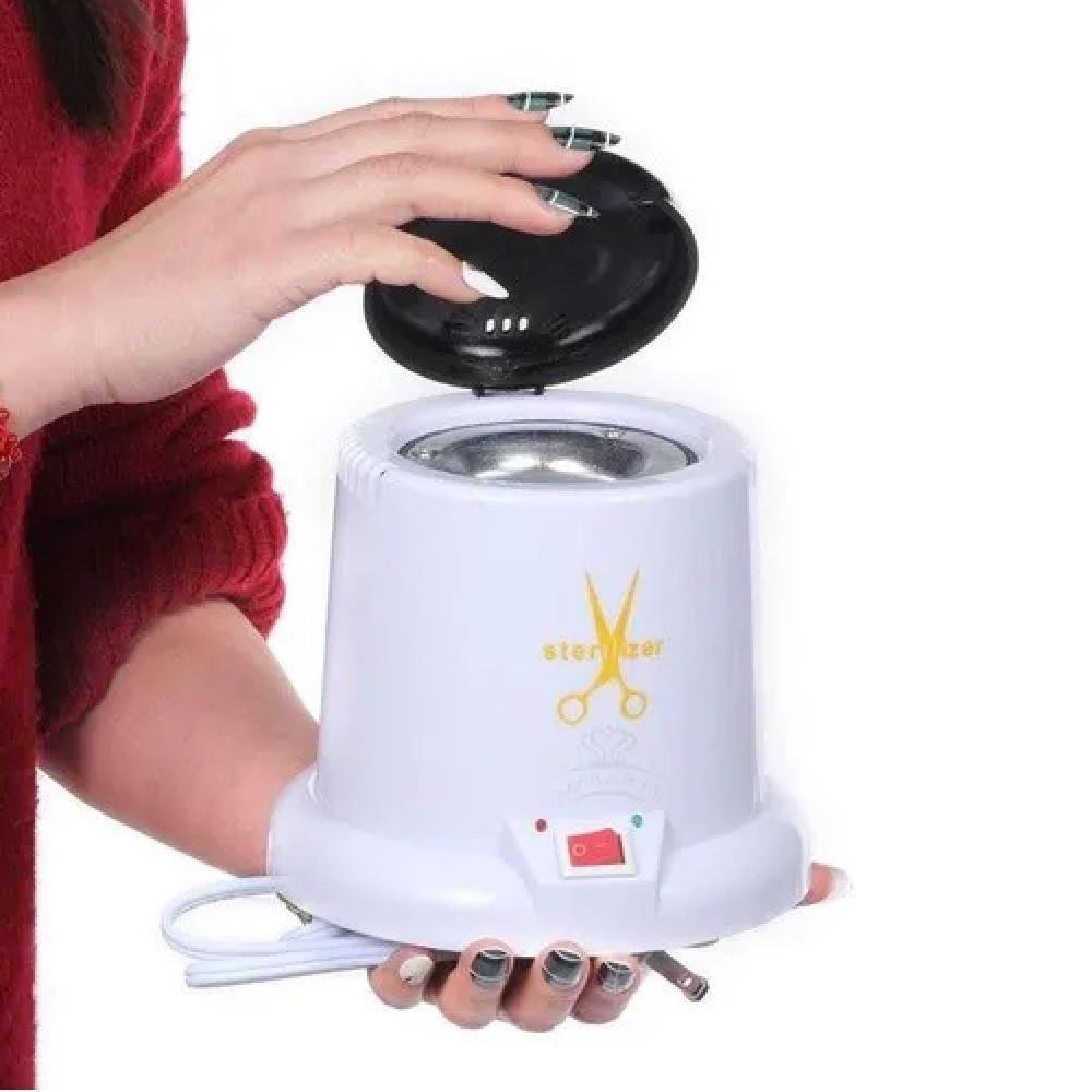 Esterilizador Estufa Microesfera Eletrico Podologia Manicure Tatuagem Alicate Tesoura Pinca Bivolt Seguranca Total Instr - 2