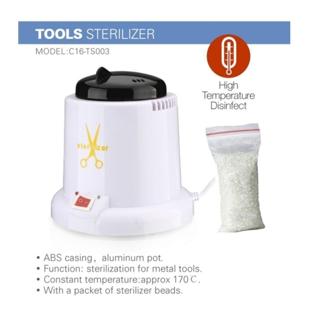 Esterilizador Estufa Microesfera Eletrico Podologia Manicure Tatuagem Alicate Tesoura Pinca Bivolt Seguranca Total Instr - 4