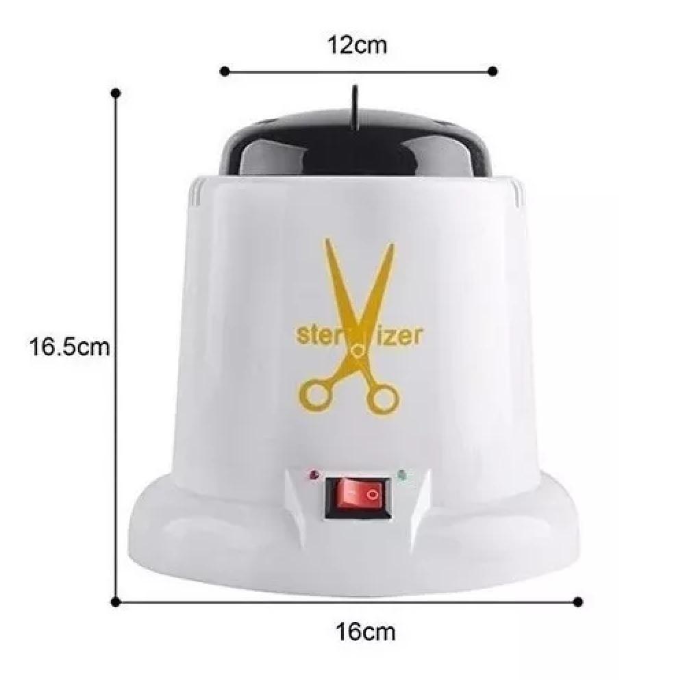 Esterilizador Estufa Microesfera Eletrico Podologia Manicure Tatuagem Alicate Tesoura Pinca Bivolt Seguranca Total Instr - 7
