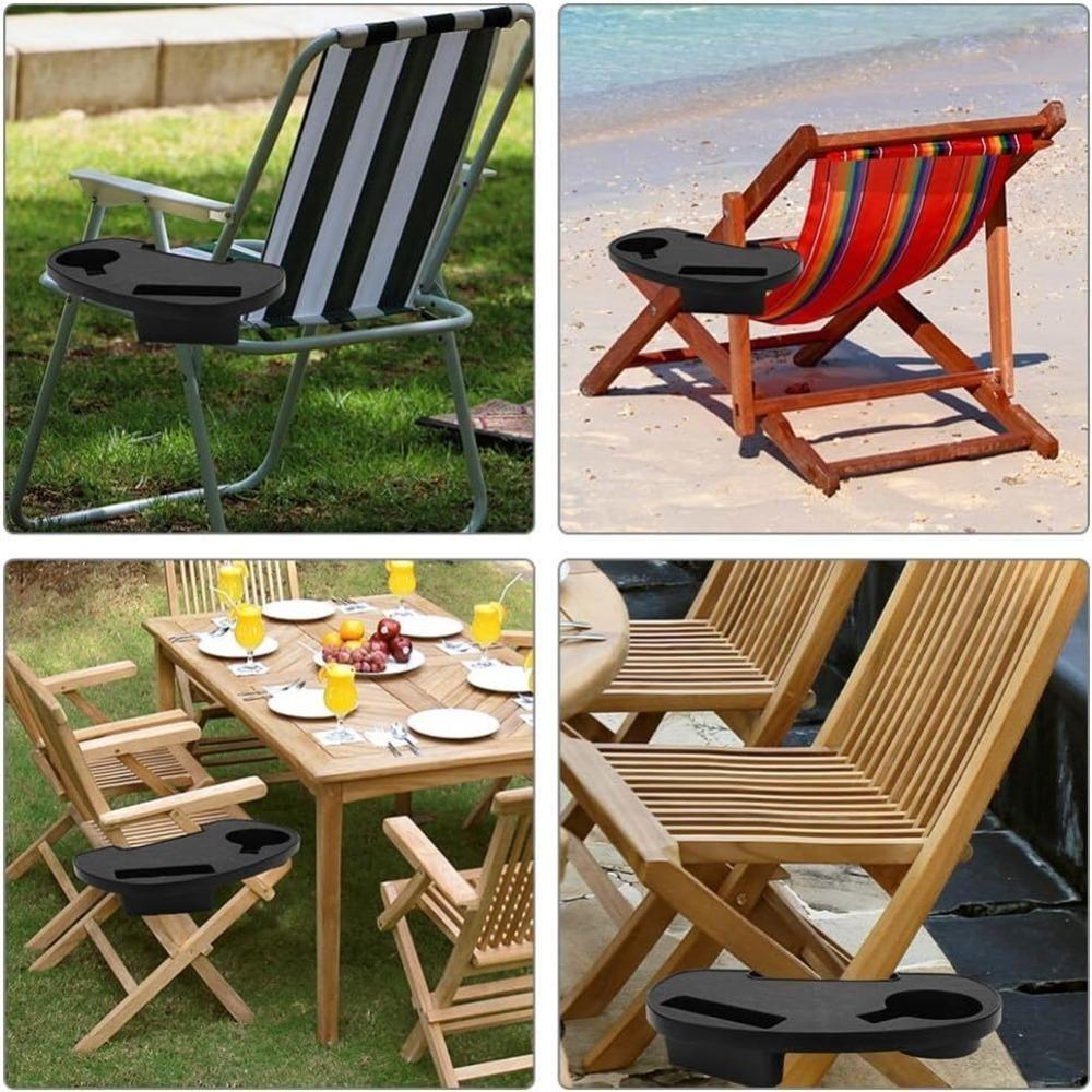 Mesinha Porta Celular E Bebidas Cadeira Praia Portatil Mesa Porta Lata Copo Cerveja Stanley Para Momentos De Relaxamento - 7