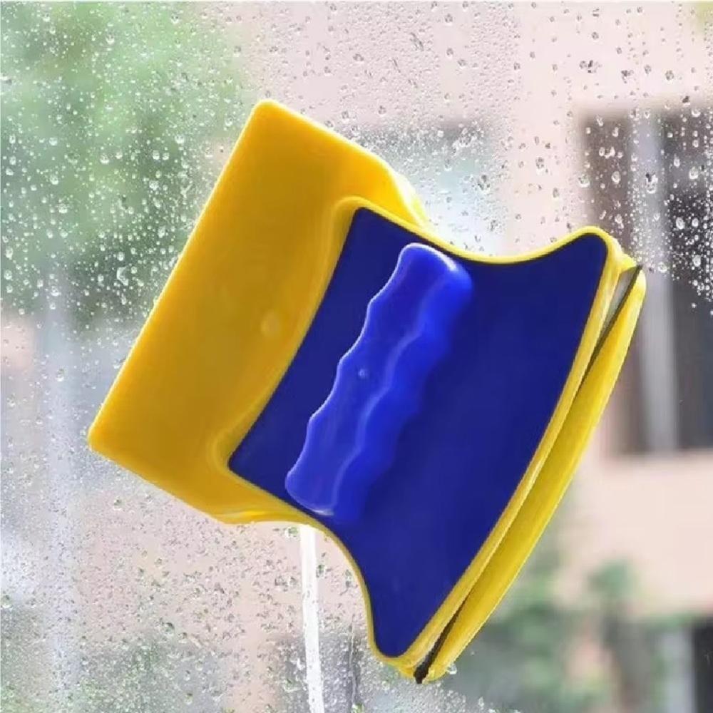 Limpador Magnetico Vidros Aquario Janela Dupla Face Ima Feltro Extra Limpeza Rapida E Sem Esforco - 2