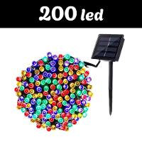 Pisca Pisca Cordão Led Solar Decorativo 20m 200 Lâmpadas - 2