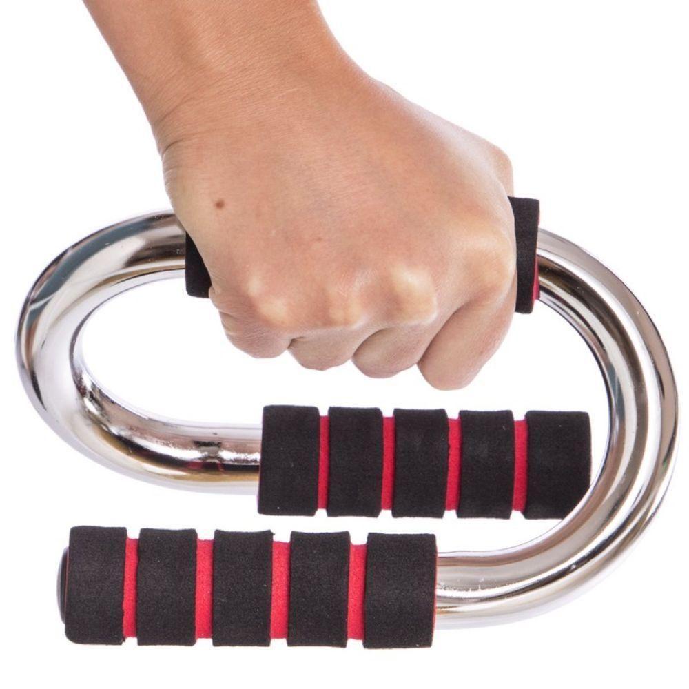 Suporte Flexao Apoio Chao Barra Treino Ombro Triceps Peito Abdomen Prancha - 3