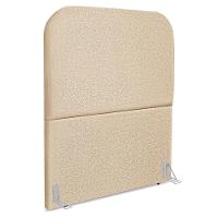 Cabeceira Solteiro 100 Cm Com Frame Alana Linho Bege Artte Bege - 1