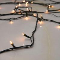 Cordão Luminoso Led Pisca Pisca 8 Funções 500 Leds Taschibra 110v 3000k Quente - 3