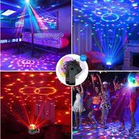 Mini Globo Bola Maluca Led Magic Cristal Rgb Para Festas - 3