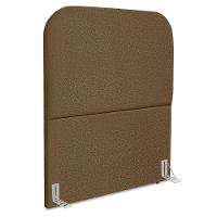 Cabeceira Solteiro 100 Cm Com Frame Alana Linho Marrom Artte Marrom - 1