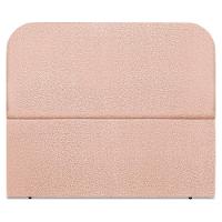 Cabeceira Casal 140 Cm Com Frame Alana Linho Rose Artte Rose - 9