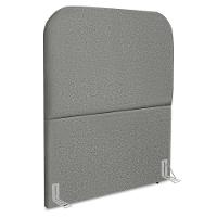 Cabeceira Solteiro 100 Cm Com Frame Alana Linho Cinza Escuro Artte Cinza Escuro - 1