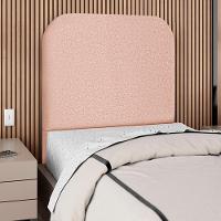 Cabeceira Solteiro 90 Cm Com Frame Alana Linho Rose Artte Rose - 2